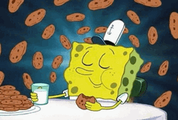 Spongebob Eating Cookies
