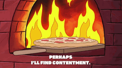 Spongebob Fire Pizza GIF