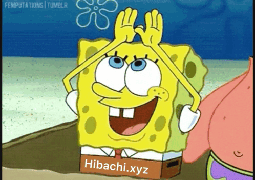SpongeBob Giving High Five GIF