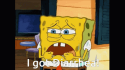 SpongeBob Got Explosive Diarrhea GIF