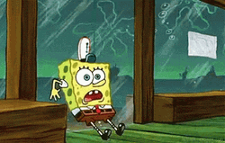 Spongebob Hard Time Breathing Hyperventilating  GIF