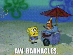 Spongebob I Need It Aw Barnacles Ice Cream GIF