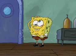 Spongebob I Need It Funny Rolling Eyes GIF