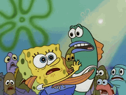 Spongebob I Need It Wide Eyes Shocked GIF