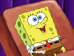 Spongebob Im Ready Lying Down GIF
