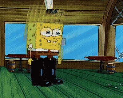 Spongebob In Pirate Boots GIF