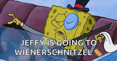 SpongeBob In Top Hat And Glasses GIF