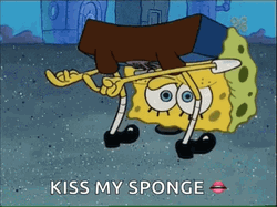 Spongebob Kiss My Sponge