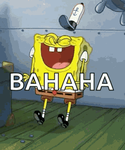 Spongebob Laughing GIF