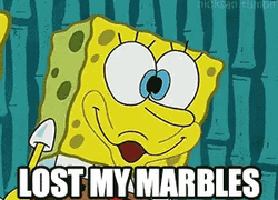 Spongebob Losing My Mind GIF