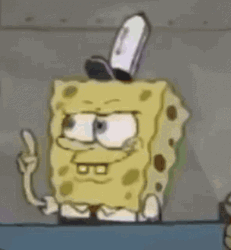 SpongeBob Makes Whataburger GIF