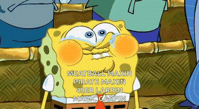 Spongebob Meatball Maxin Pirate Maxin 49Er Larpin Magic Carpin GIF