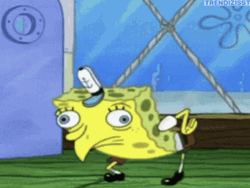 Spongebob Mocking Reverse GIF