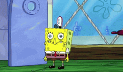 Spongebob Mocking Shouting GIF