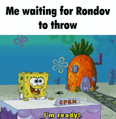 SpongeBob Next To Pineapple House Saying Open GIF