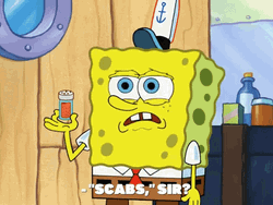 Spongebob Offers Scabs Sir GIF