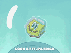 SpongeBob On The Floaties GIF