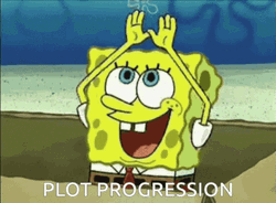 Spongebob Plotting Progress GIF