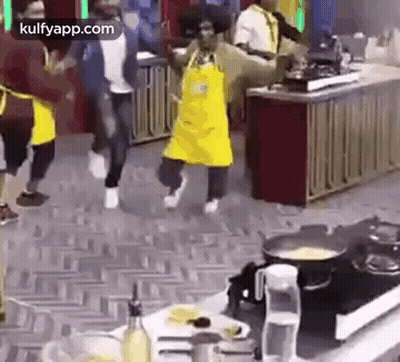 SpongeBob Reading Recipe Book Holding Bowl GIF