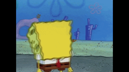 Spongebob Running Run Away GIF