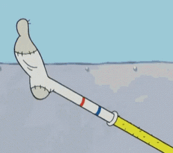 Spongebob's Hairy Feet GIF