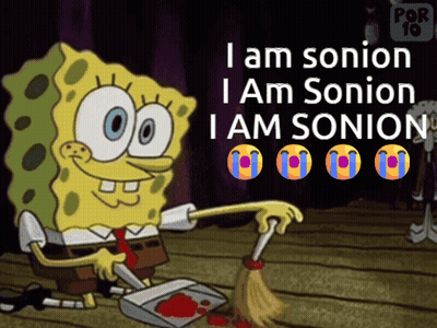 SpongeBob Saying I Am Sonion GIF