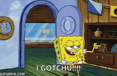 SpongeBob Saying I Gotchu GIF
