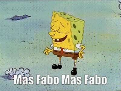 SpongeBob Saying Mas Fabo Mas Fabo GIF
