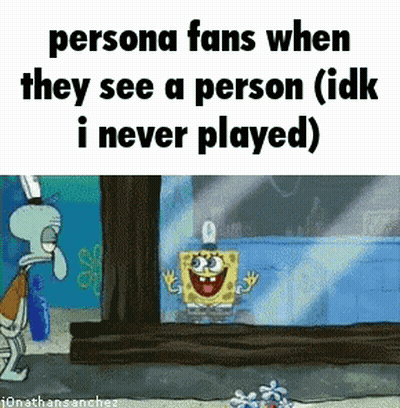 SpongeBob Saying Persona Fans GIF