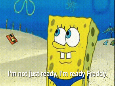 SpongeBob Says Ready Freddy GIF
