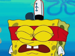 Spongebob Screaming My Eyes GIF