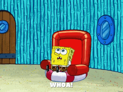 Spongebob Singing Shouts GIF
