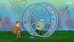 SpongeBob Spinning Wheel GIF