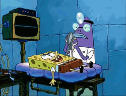 SpongeBob SquarePants At Hospital GIF