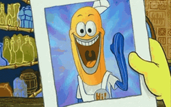 Spongebob Squarepants Before And After Customer Service Meme GIF
