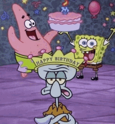 happy birthday spongebob pictures