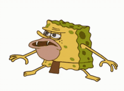 SpongeBob SquarePants Character With Big Nose GIF