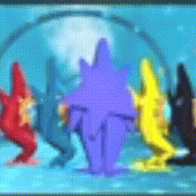 SpongeBob SquarePants Characters Dancing Together GIF