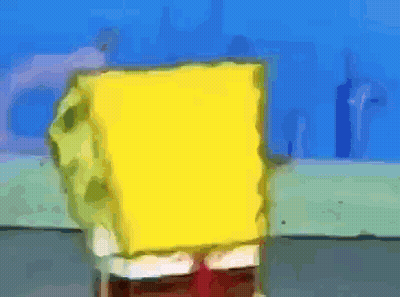 SpongeBob SquarePants Covering Face GIF