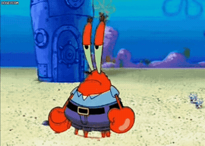 SpongeBob SquarePants Crab Standing GIF