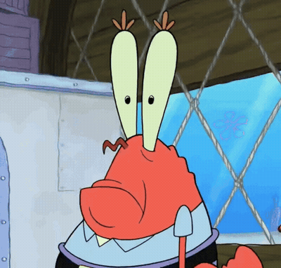 SpongeBob SquarePants Crab Tongue Out GIF