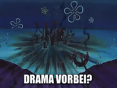 Spongebob Squarepants Drama Vorbei GIF