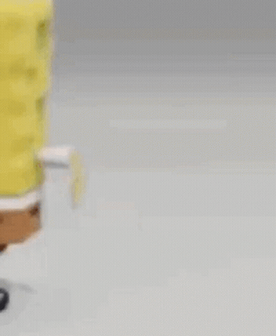 SpongeBob SquarePants Figurine Close Up GIF