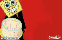 Spongebob Squarepants Happy Birthday Song GIF