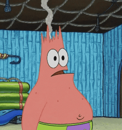 SpongeBob SquarePants Head Smoking