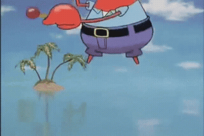 SpongeBob SquarePants Holding Apple GIF