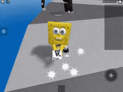 SpongeBob SquarePants Holding Sign True GIF