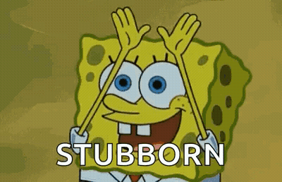 Spongebob Squarepants Is Wearing A Clown Hat And Holding A Rainbow Flag . GIF