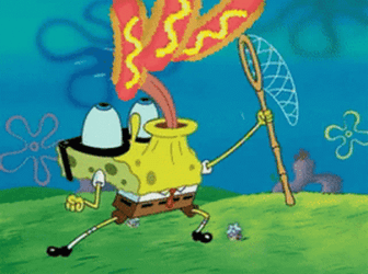 Spongebob Squarepants Licking Glizzy GIF