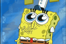 SpongeBob SquarePants Making Pouty Face GIF
